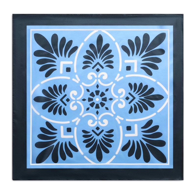 Suki Silk Scarf - Dark Navy