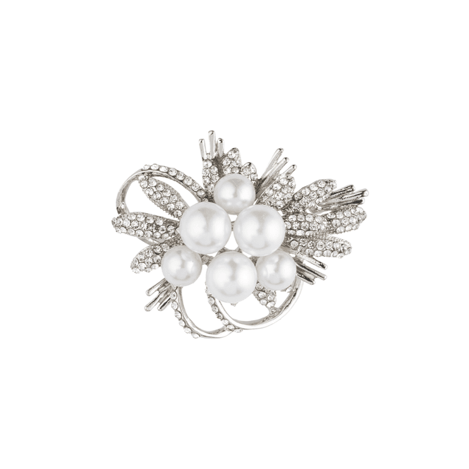 Hovedbilde Crystal Pearl Bouquet Brooch