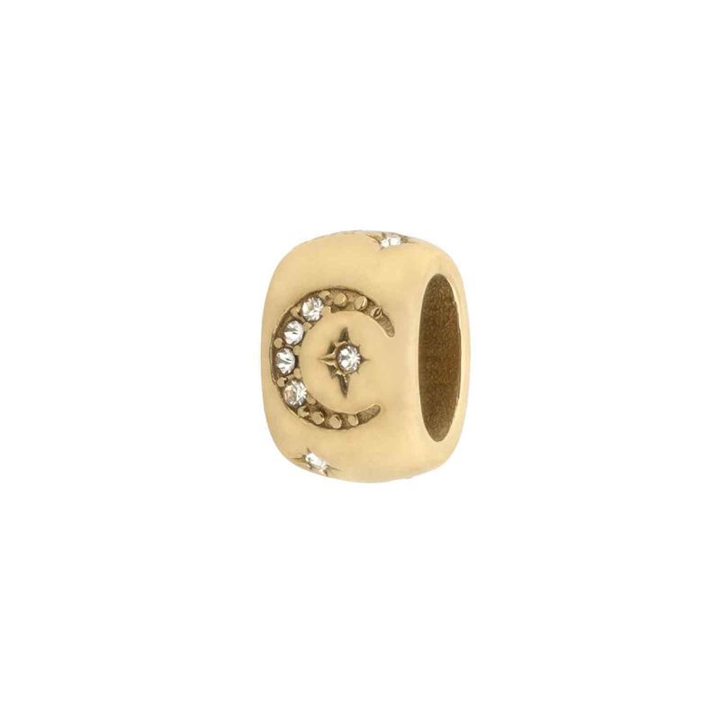 Star & Moon Small Bead Charm