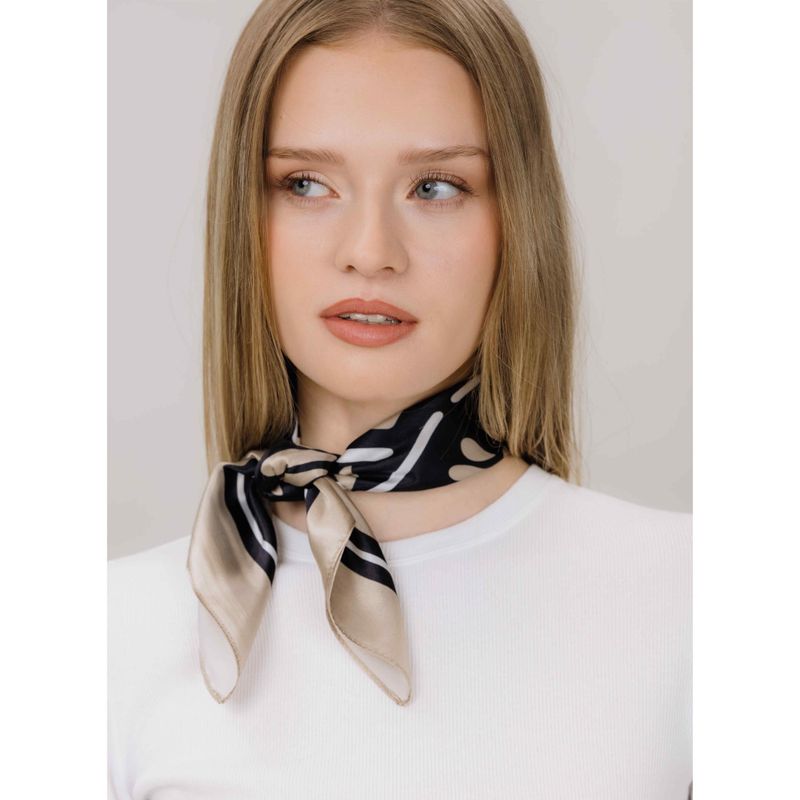 Suki Silk Scarf - Sand