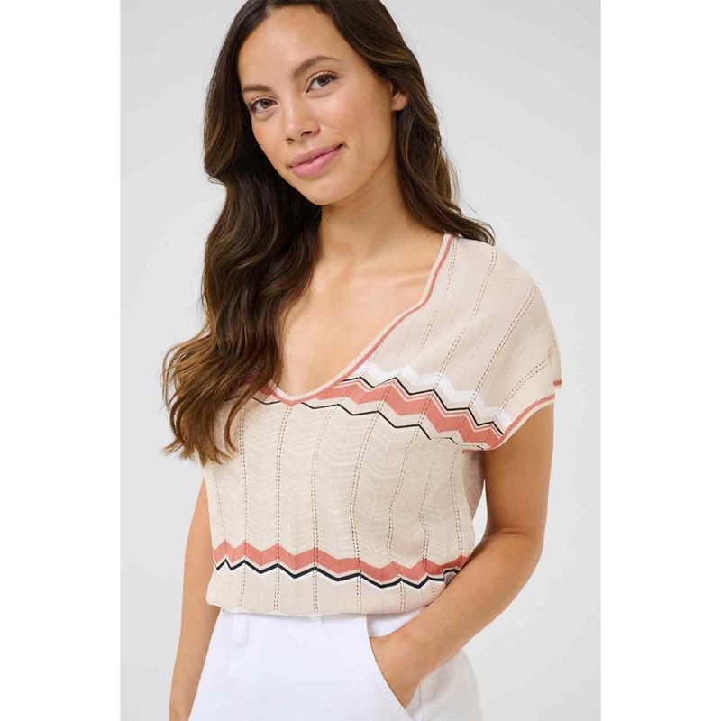 CRTommin Knit Blouse
