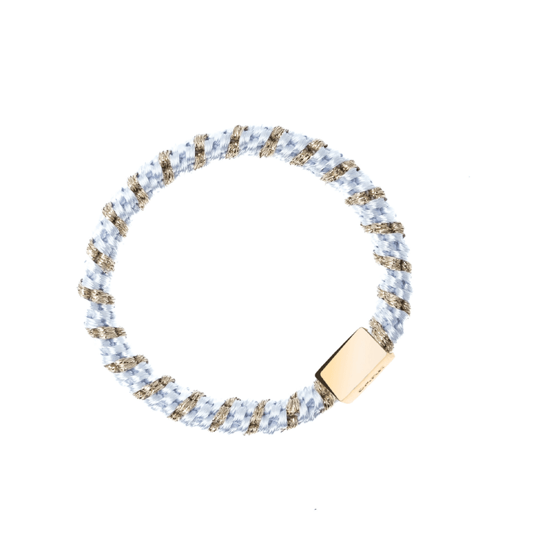 Fat Hair Tie W/Gold
