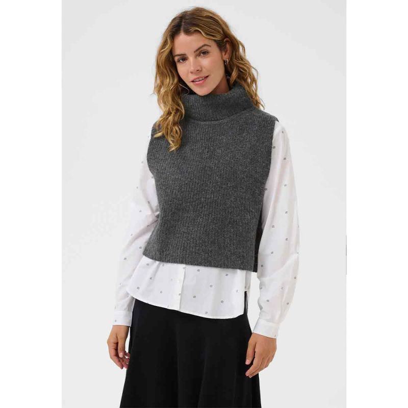 CRStarfi Short Knit Slipover